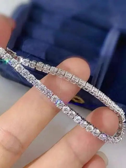 ARJ-220 Moissanite White Tennis Bracelet al-riaz jewellers